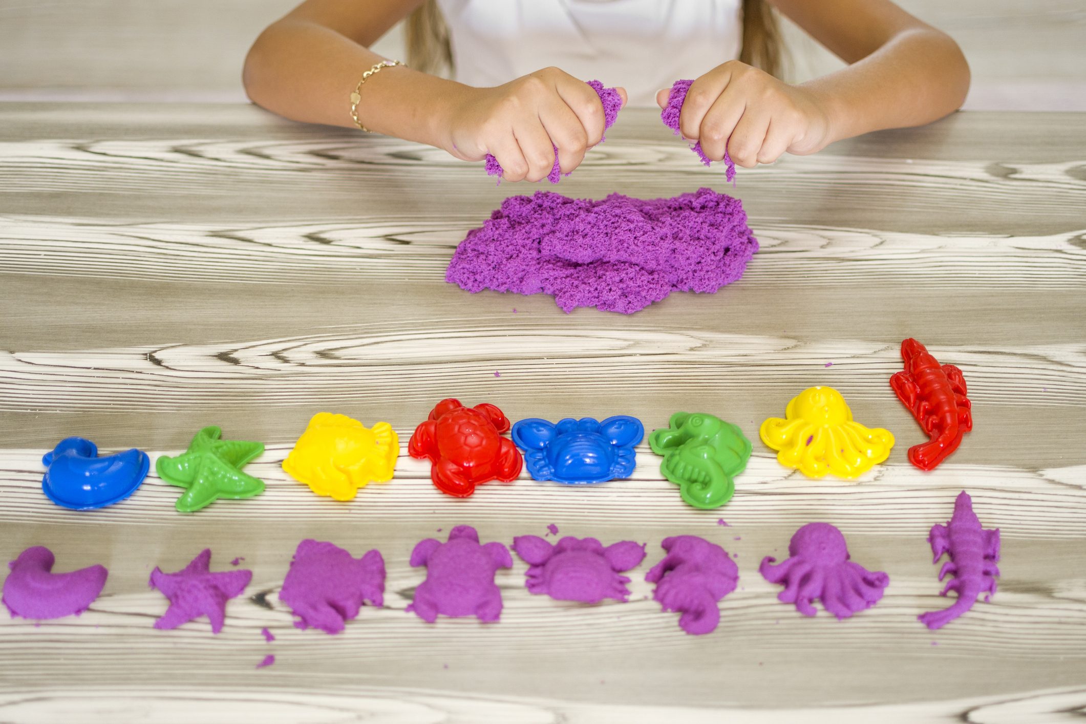 Sabbia magica fai da top te