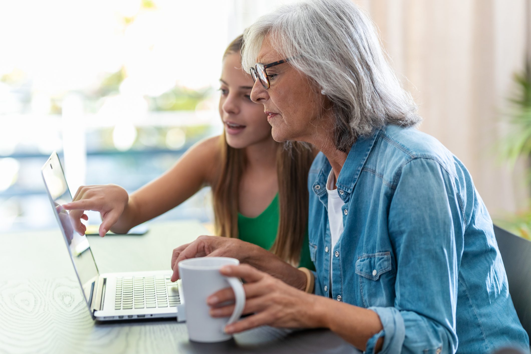 mamma in pensione
