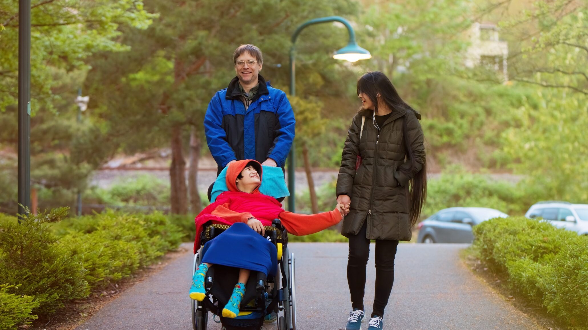 Famiglia ragazzo disabile