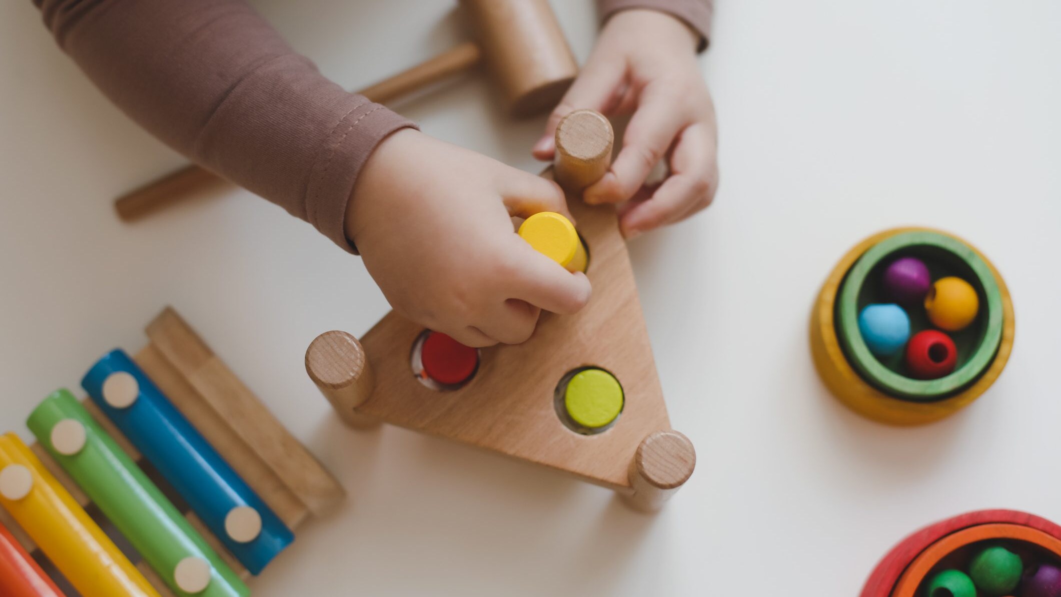 lavoretti montessoriani materiali legno