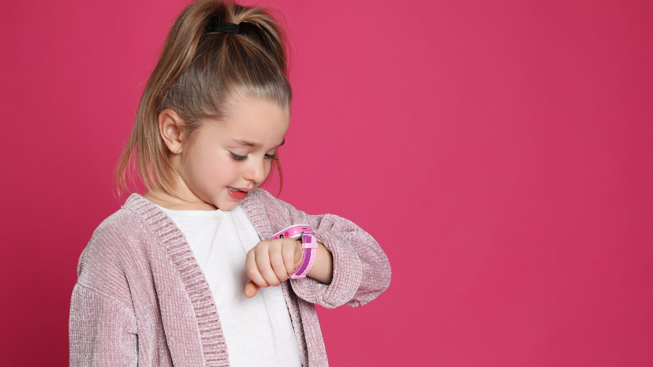 bambini e orologio