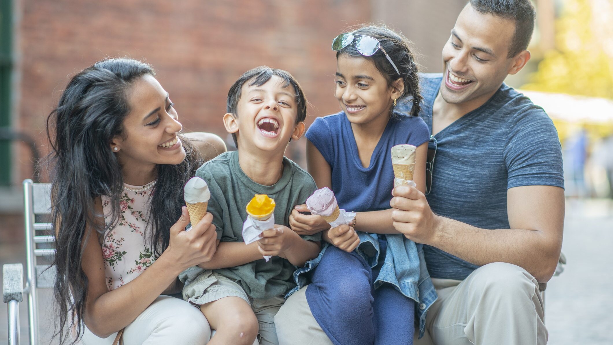 gelato in famiglia
