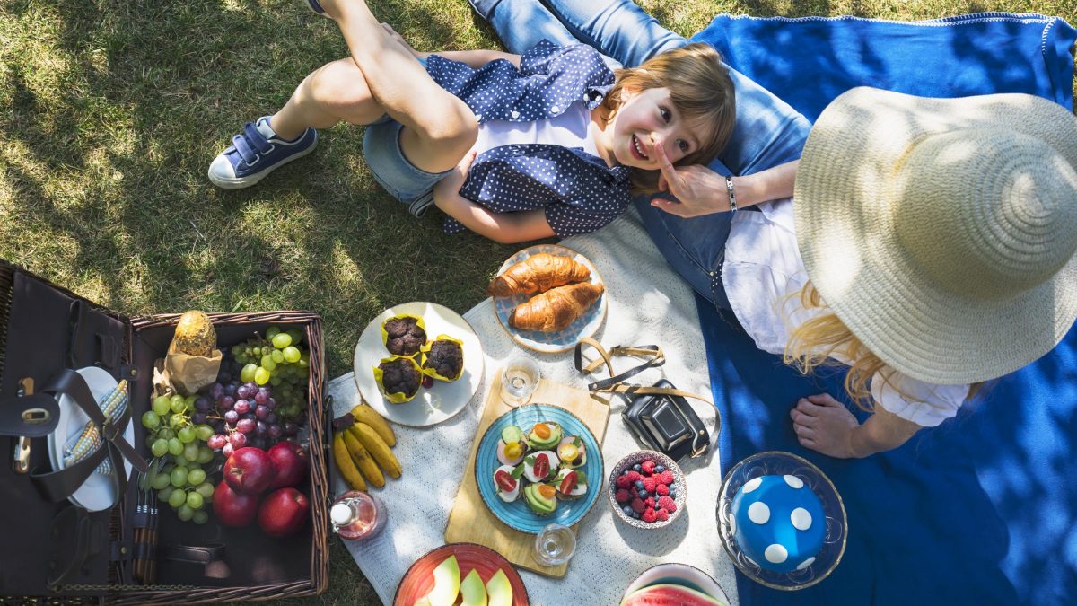 Picnic con i bambini