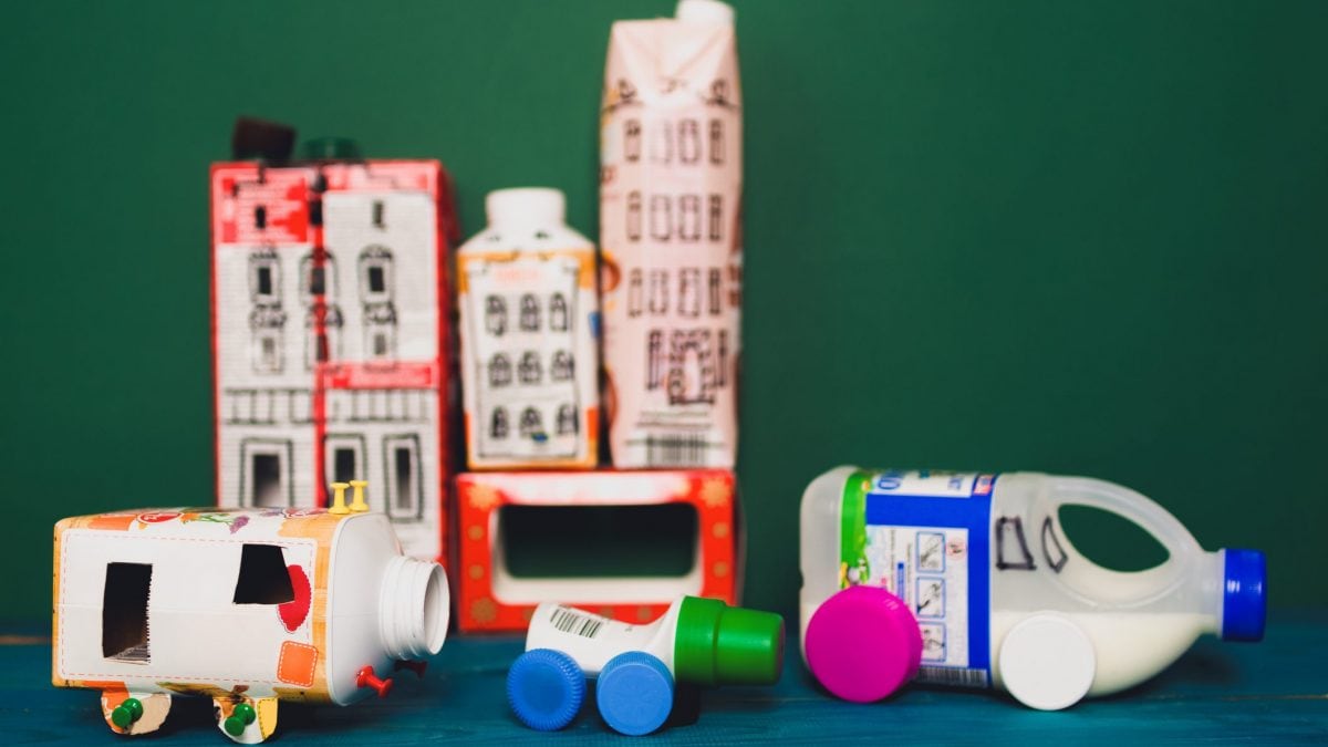 Lavoretti tappi plastica