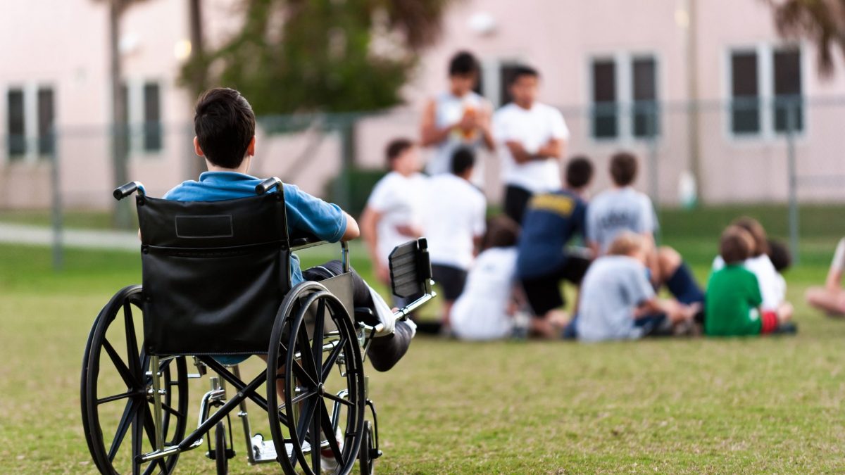 ragazzo disabile scuola