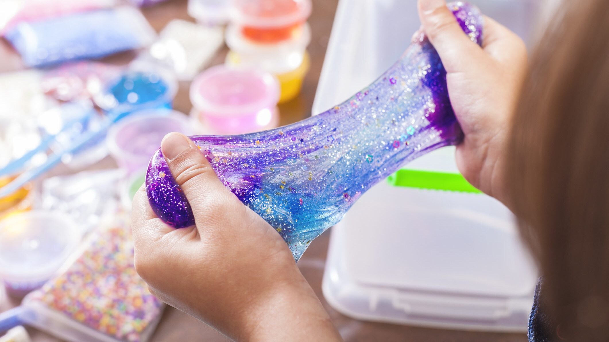 slime per bambini