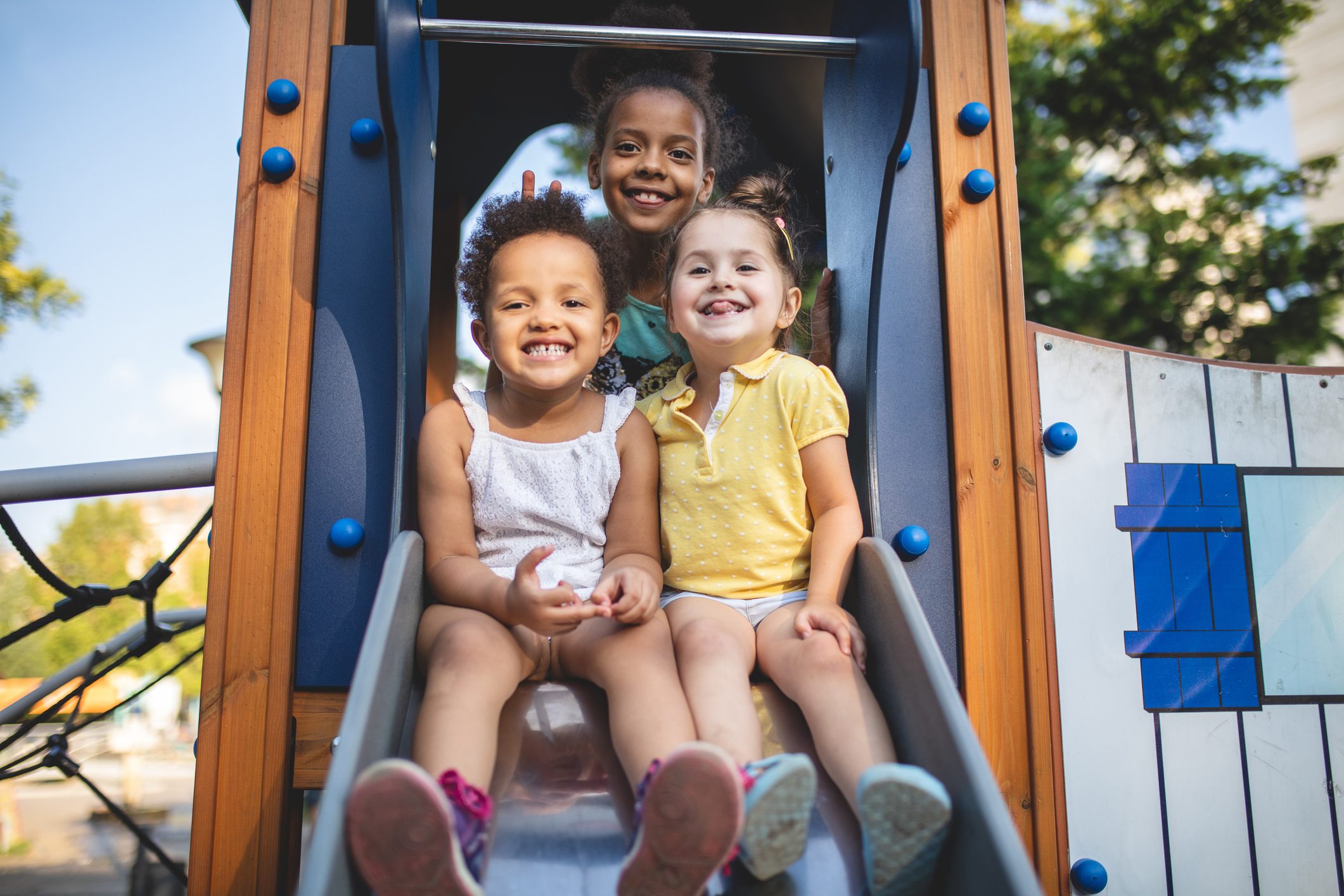 bambini estate città