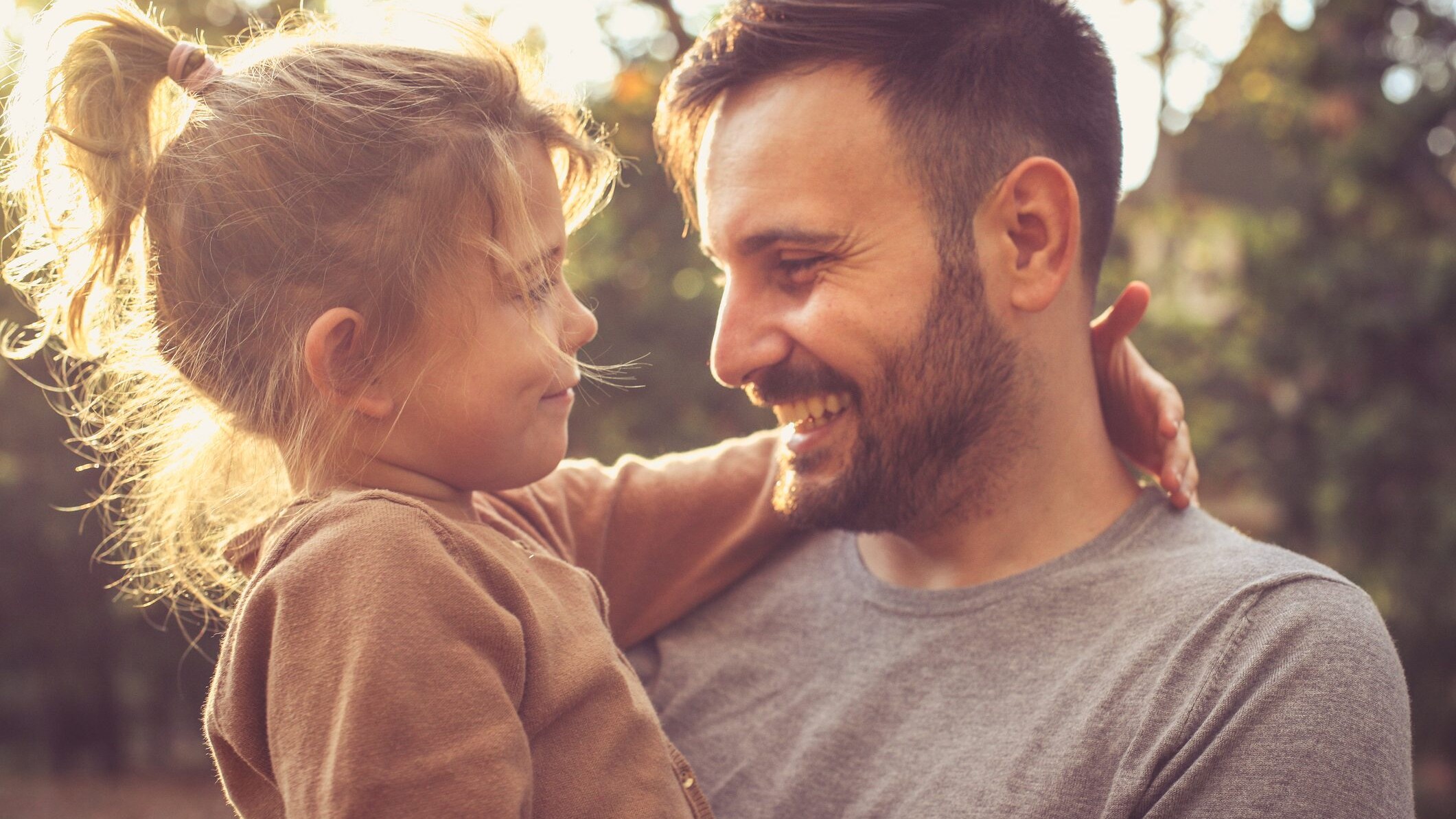 papà e figlia