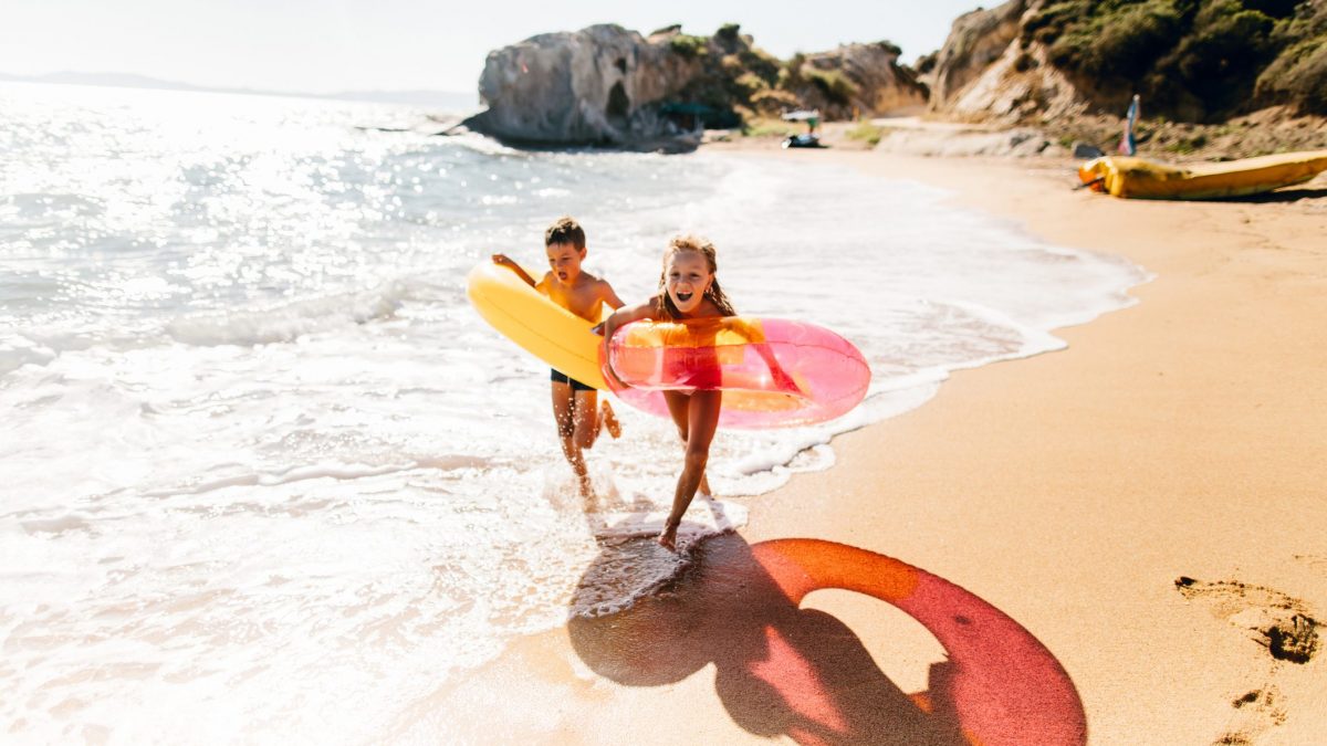 sicurezza dei bambini al mare
