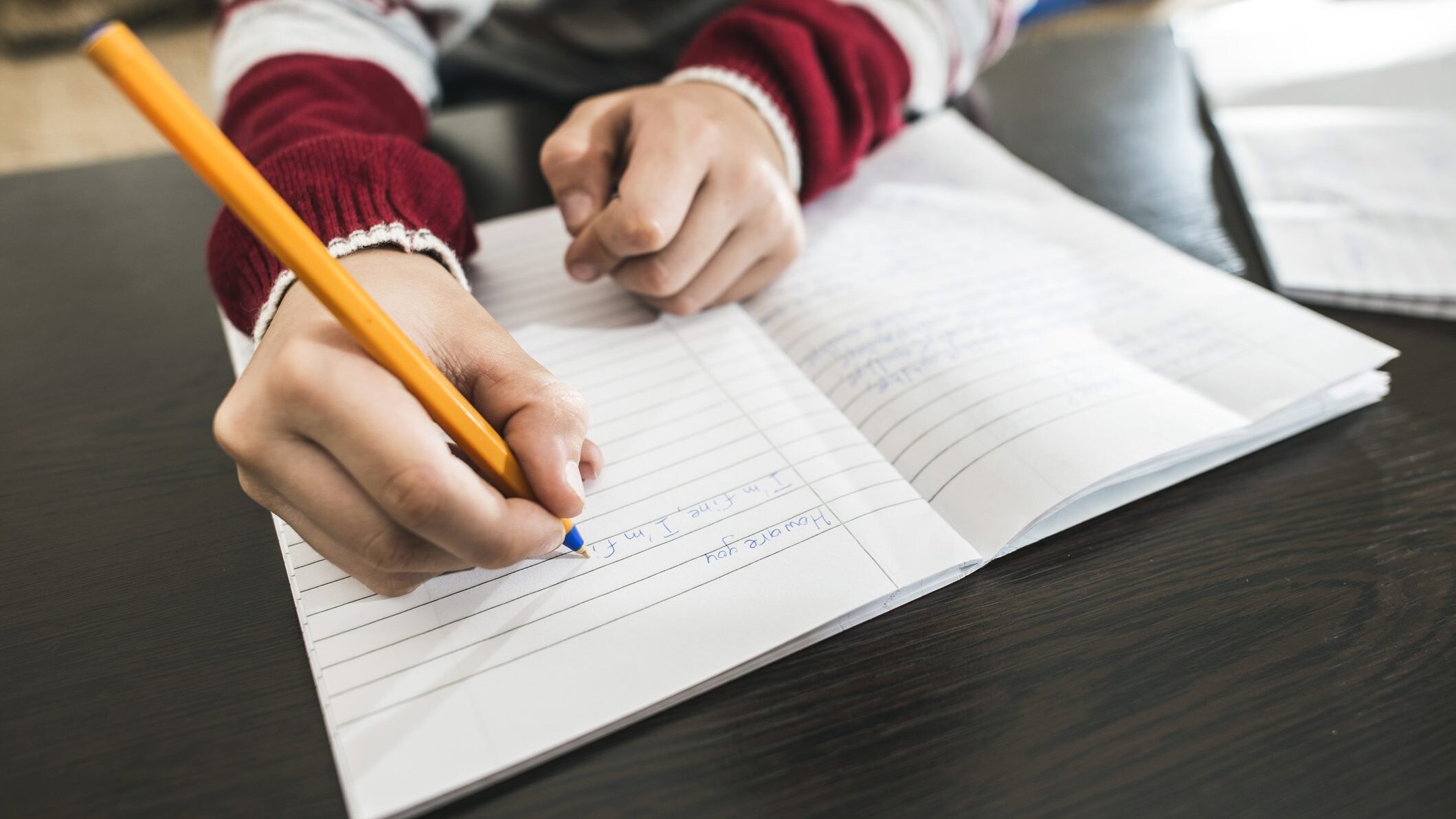 scrivere a mano