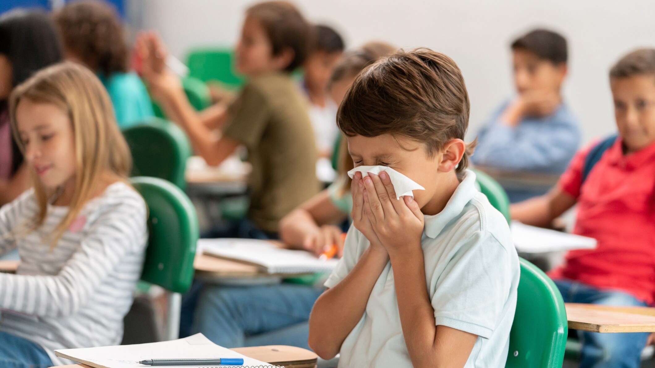 raffreddore a scuola