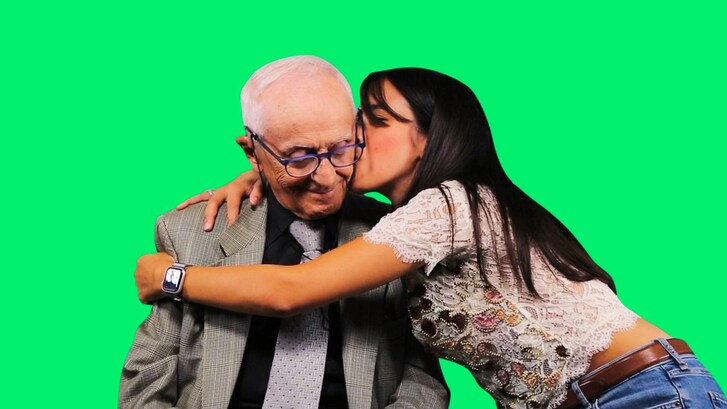 Elisa e Nonno Mario