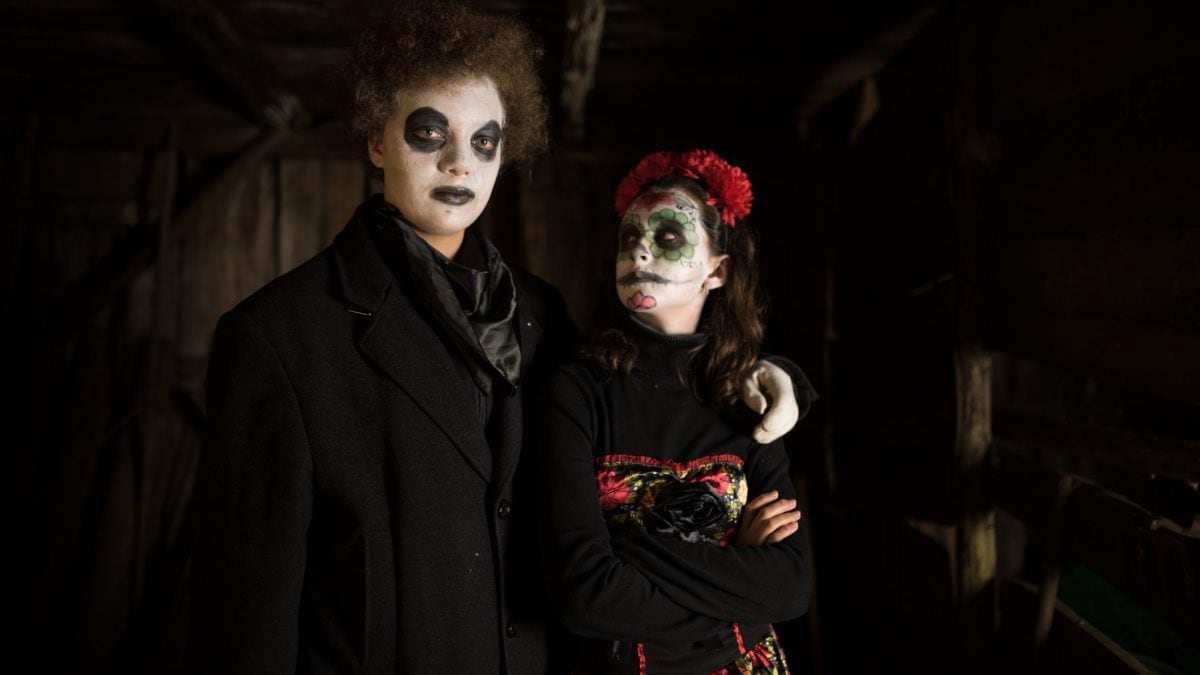 Costumi di Halloween di coppia per bambini e adolescenti