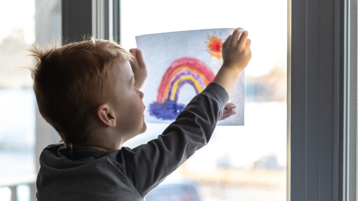 disegno regalato da un bambino