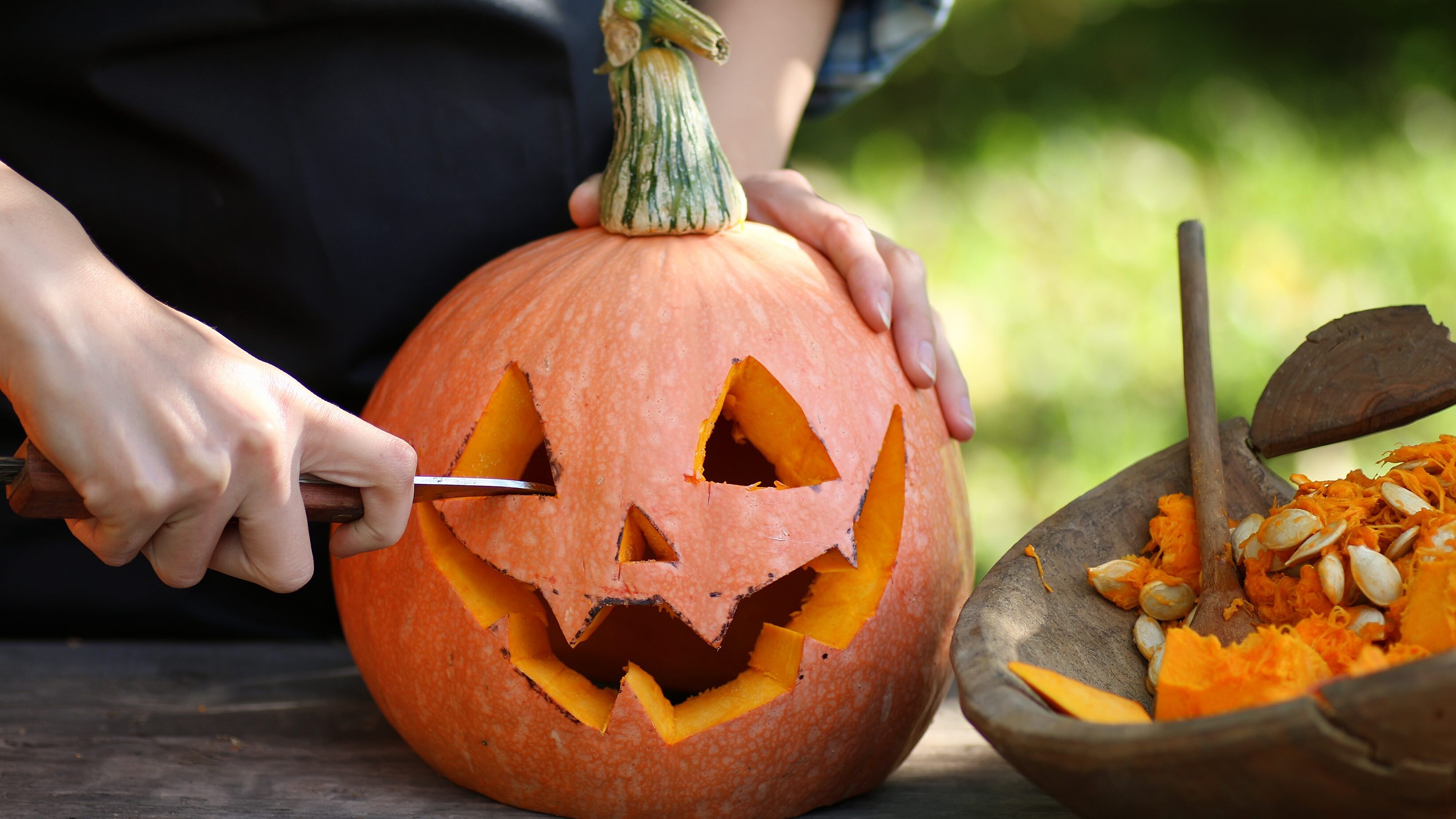 intagliare zucca