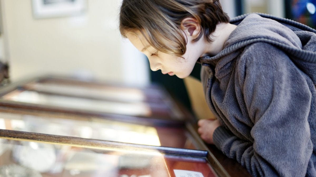 A che età portare i bambini per la prima volta in un museo