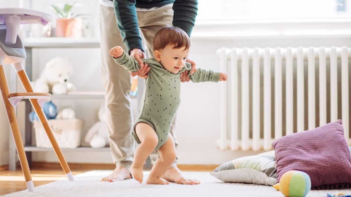 Quando iniziano a camminare i bambini