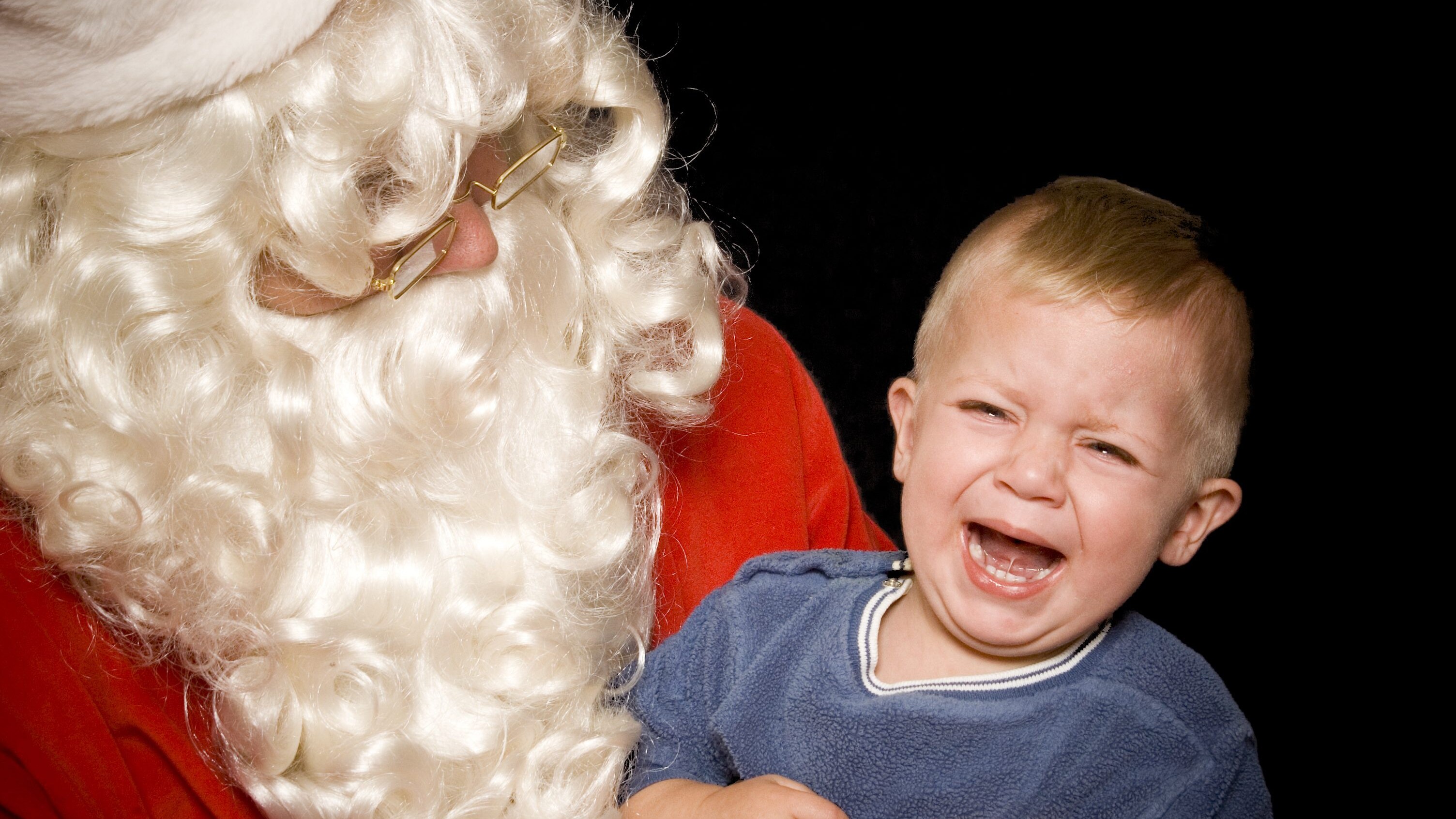Bambini hanno paura di Babbo Natale