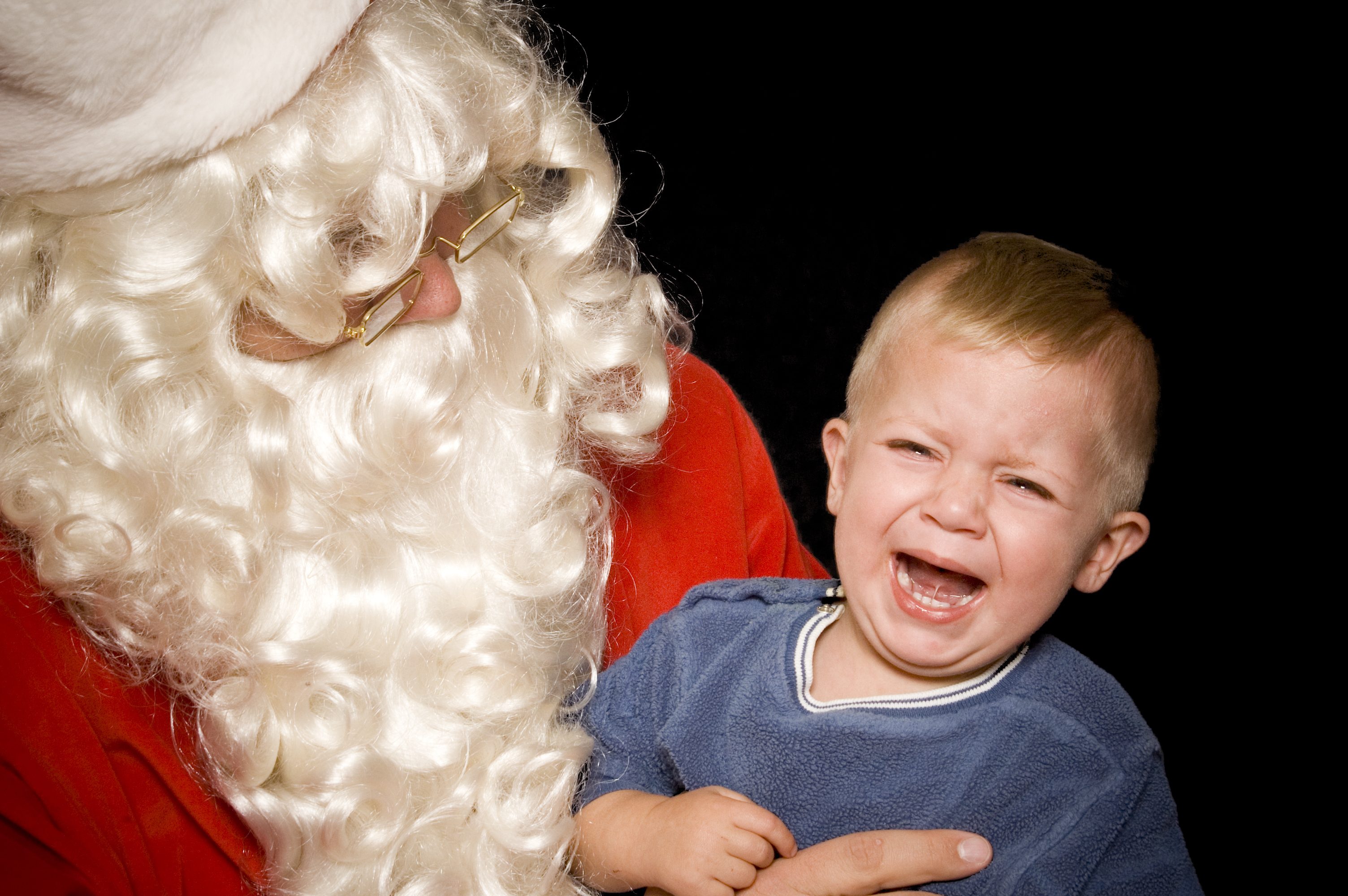 Bambini hanno paura di Babbo Natale
