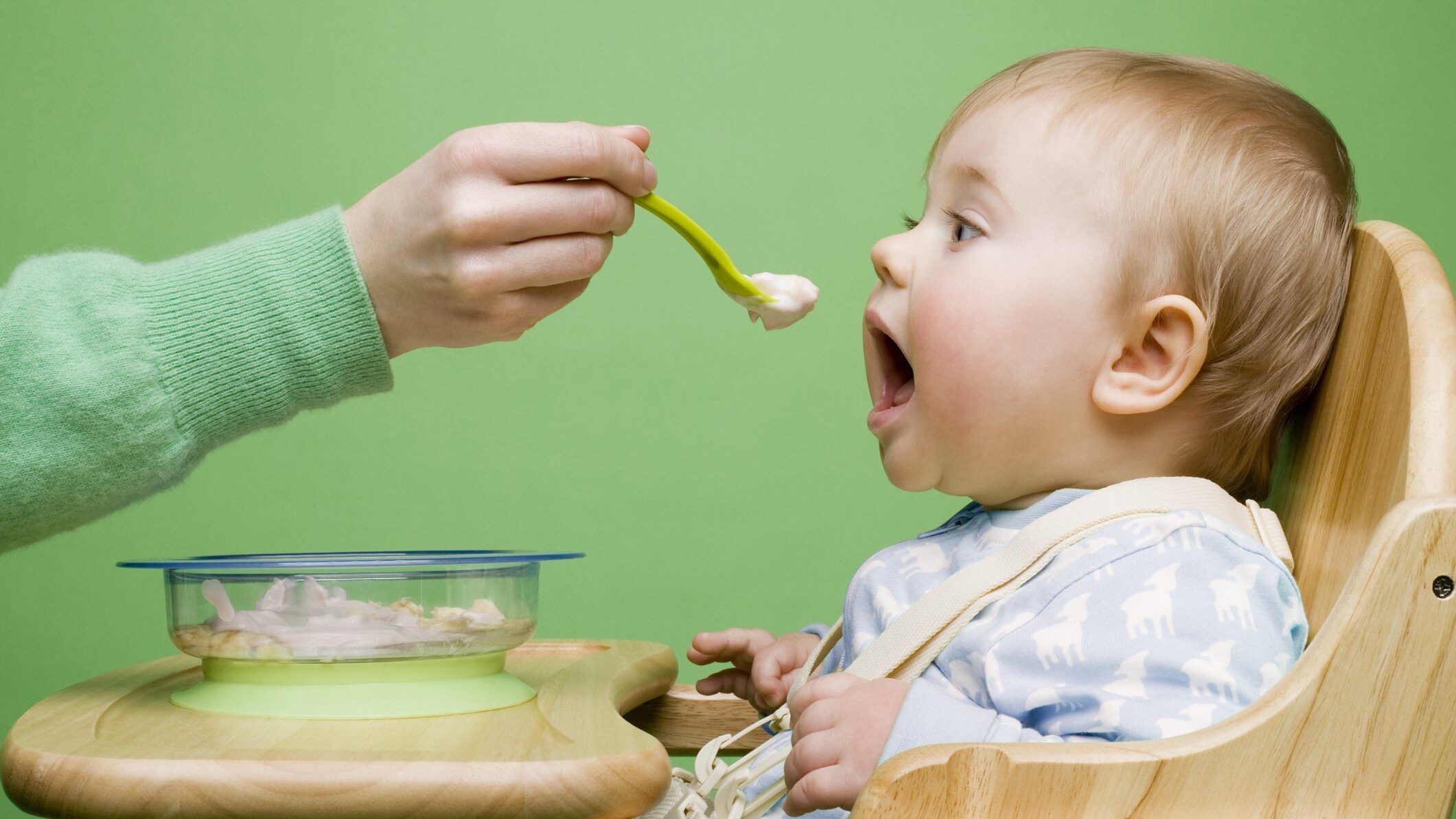 Quando mettere il bambino nel seggiolone