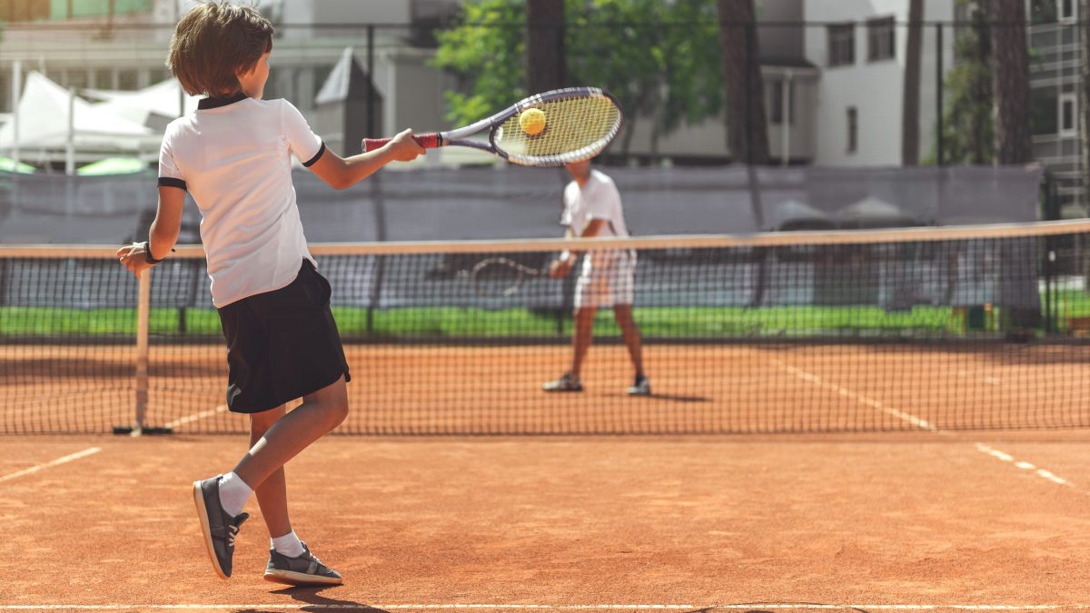 tennis e bambini