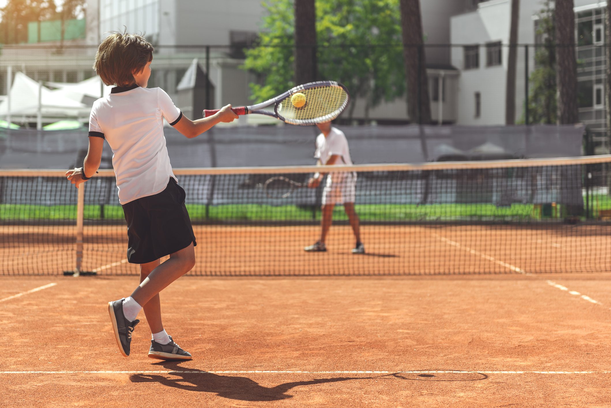 tennis e bambini