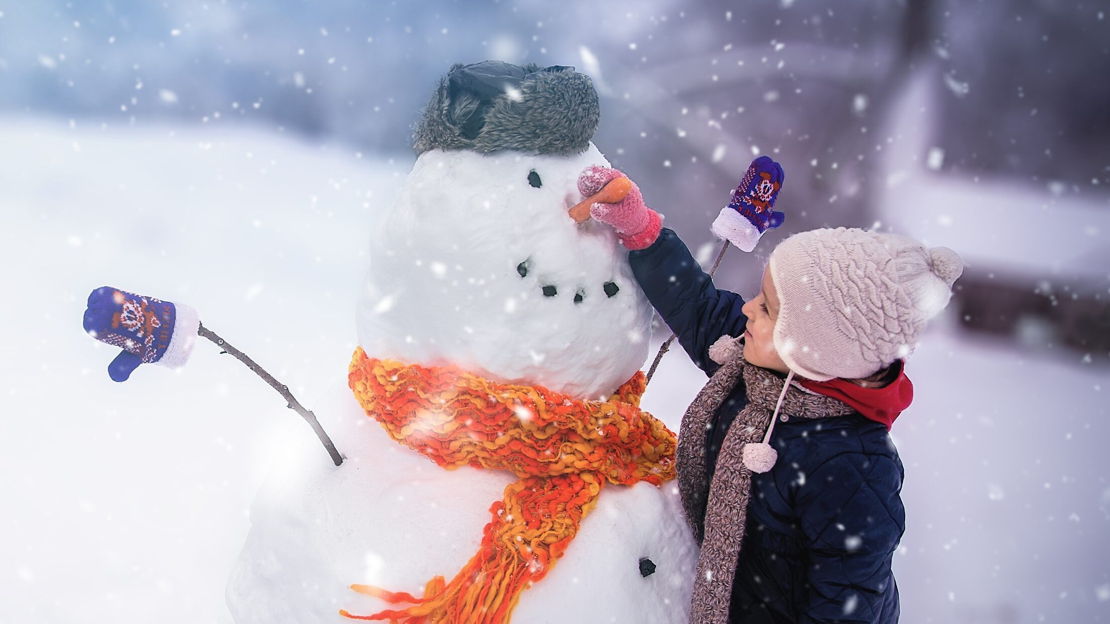 Come vestire i bambini sulla neve