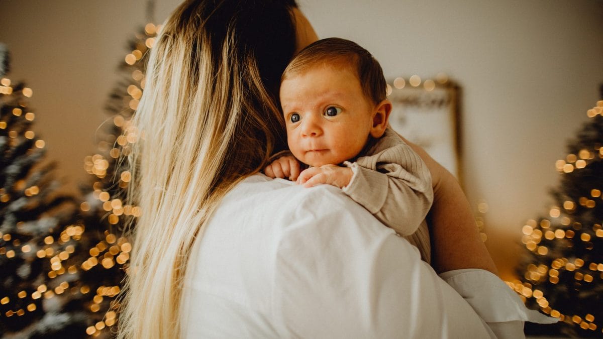 primo natale neonato