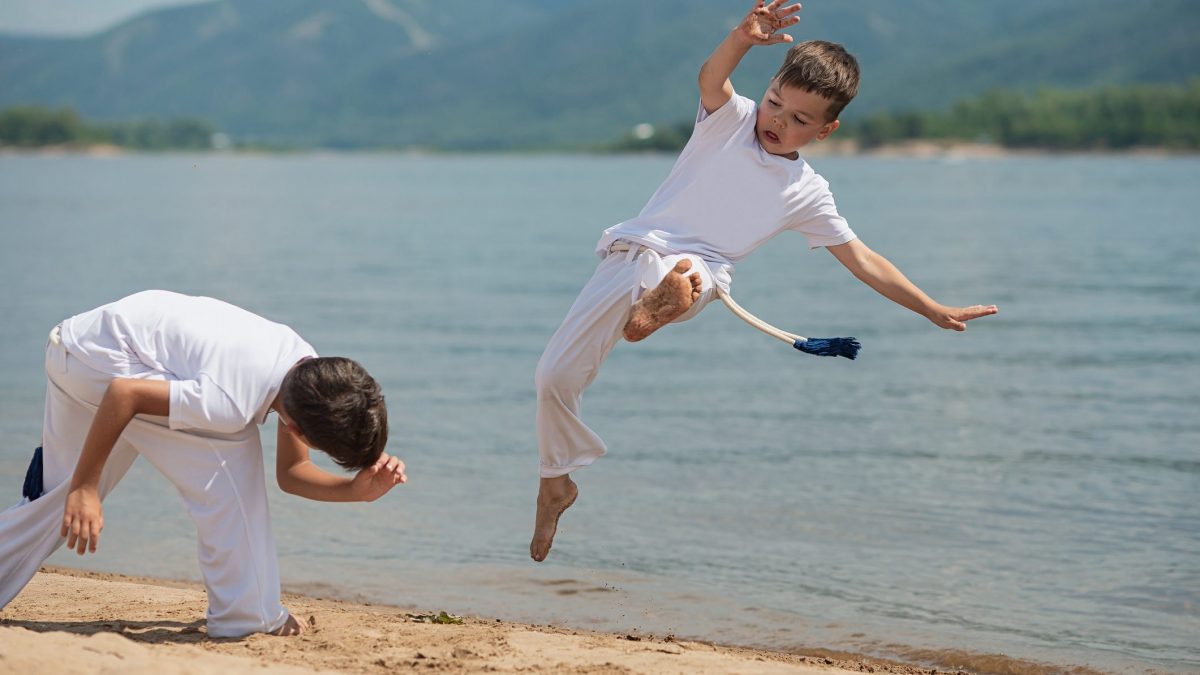 capoeira bambini