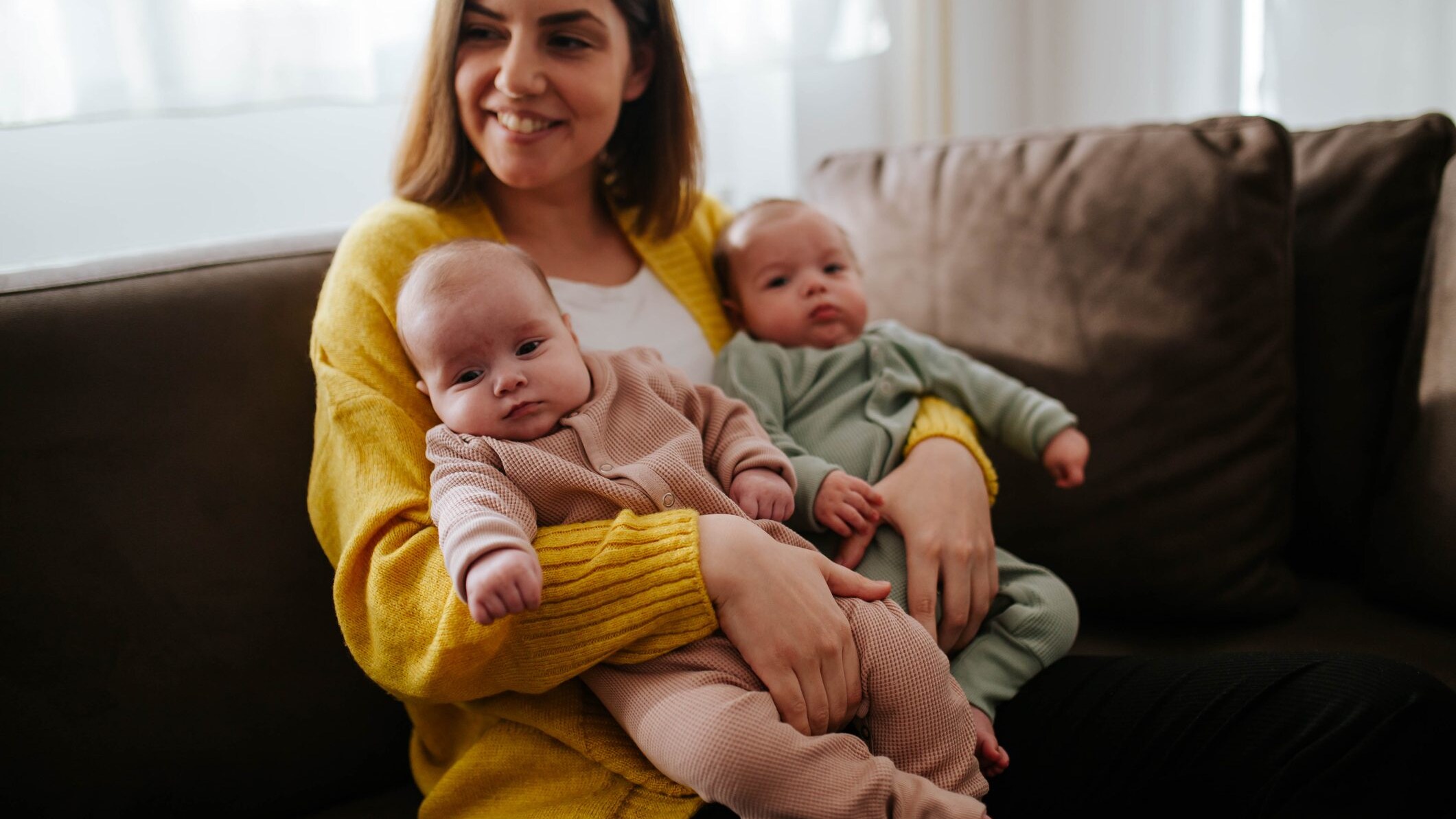 mamma di due gemelli