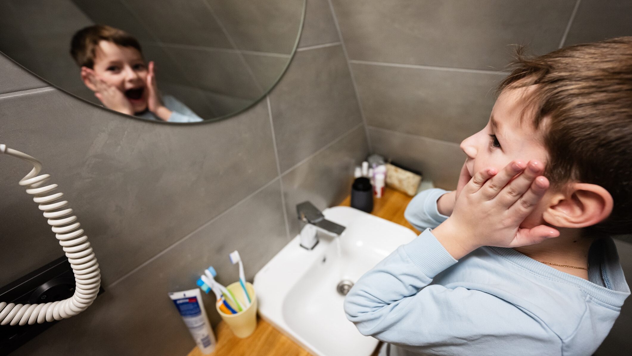 parolacce in bagno