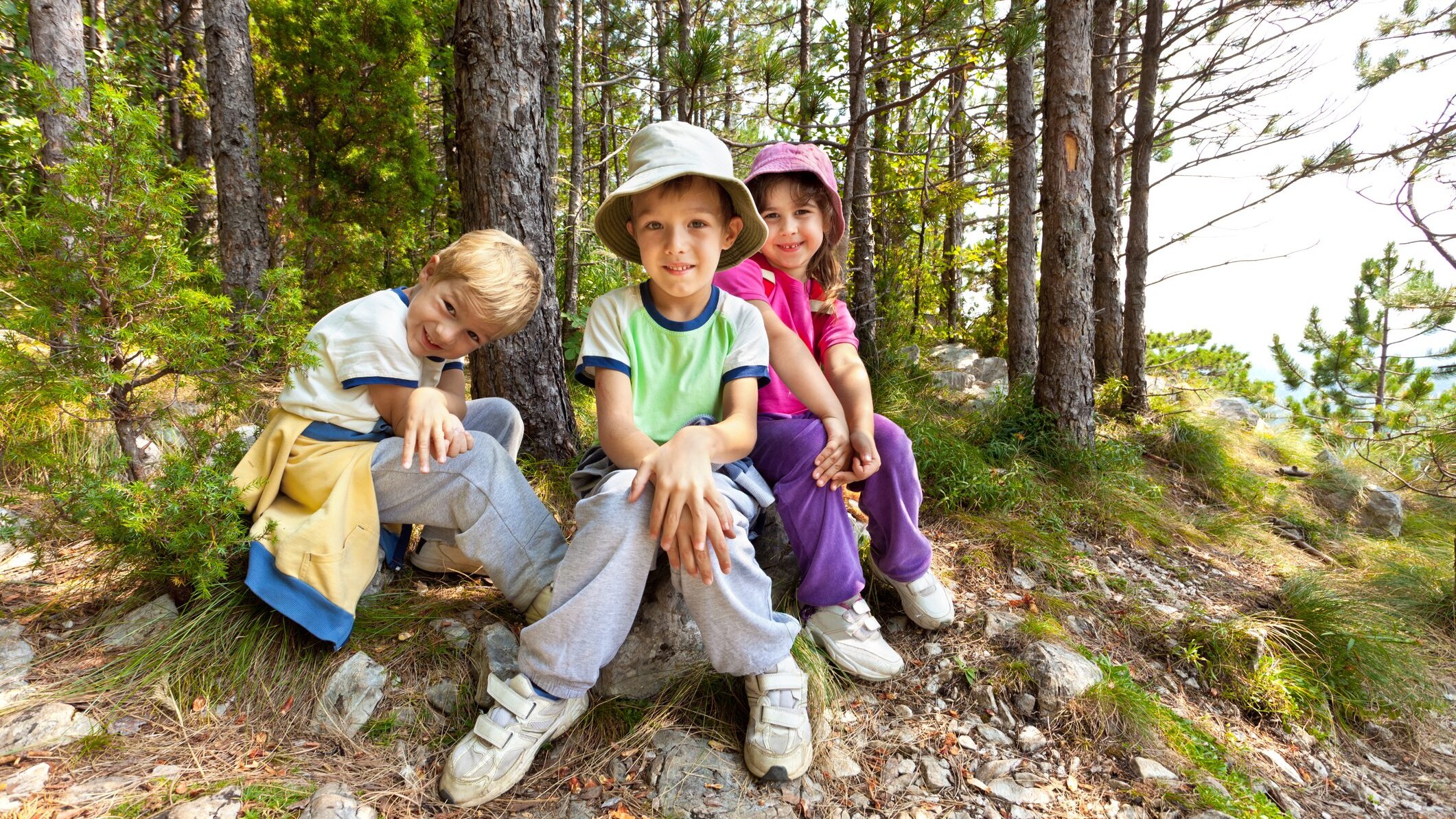 bambini nella natura