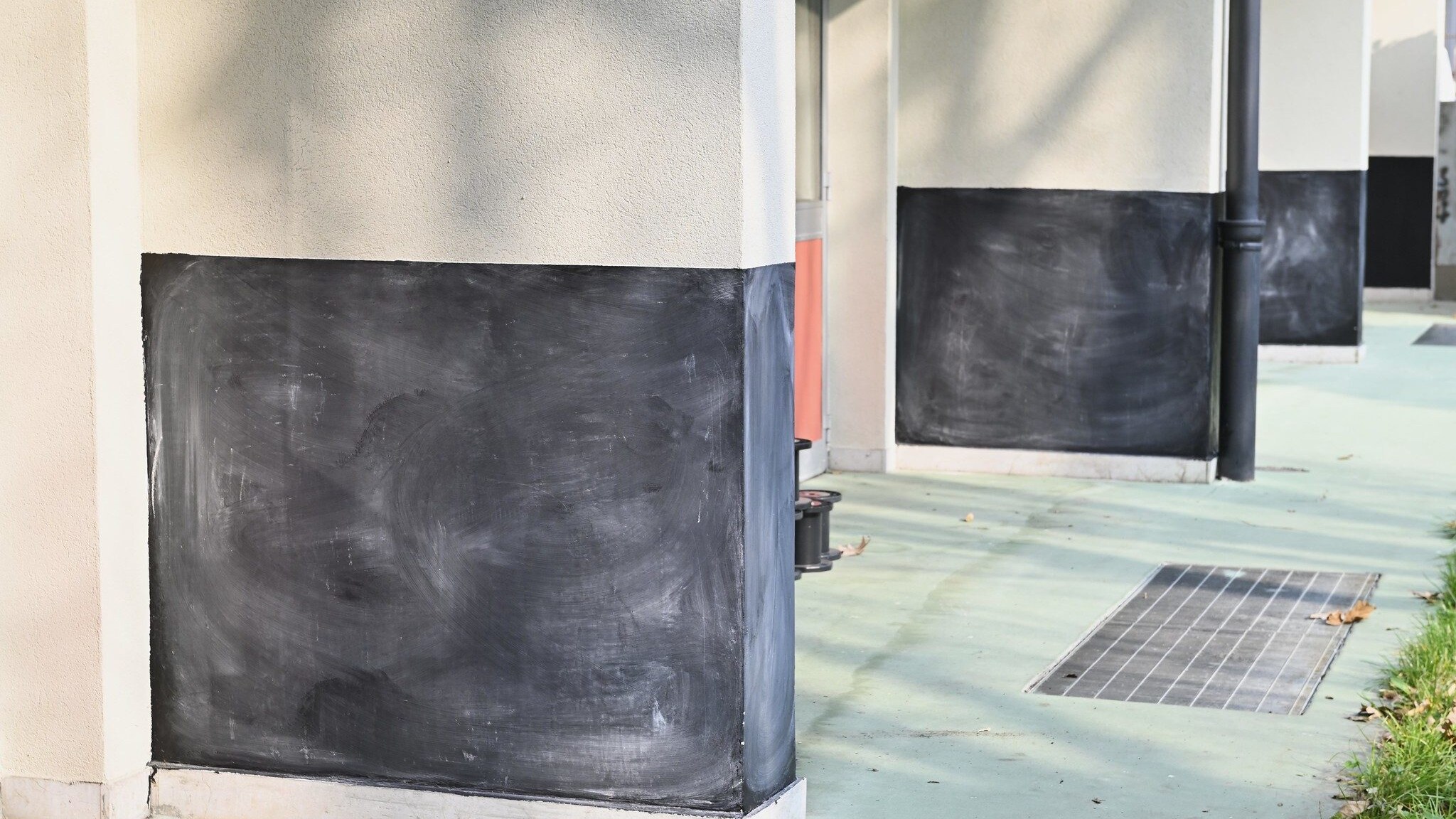 muro lavagna al nido