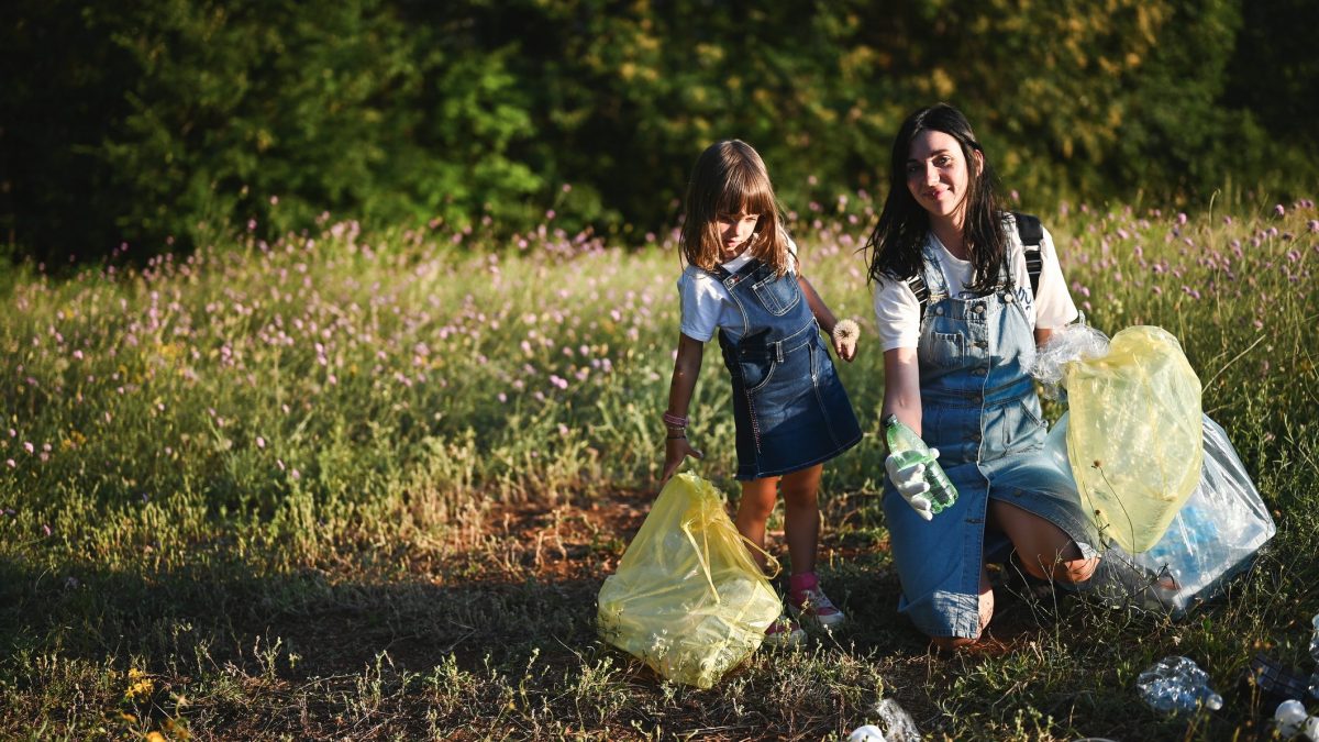 plogging in famiglia