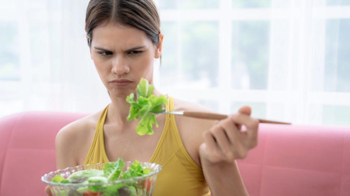 bambini e adulti non piacciono verdure