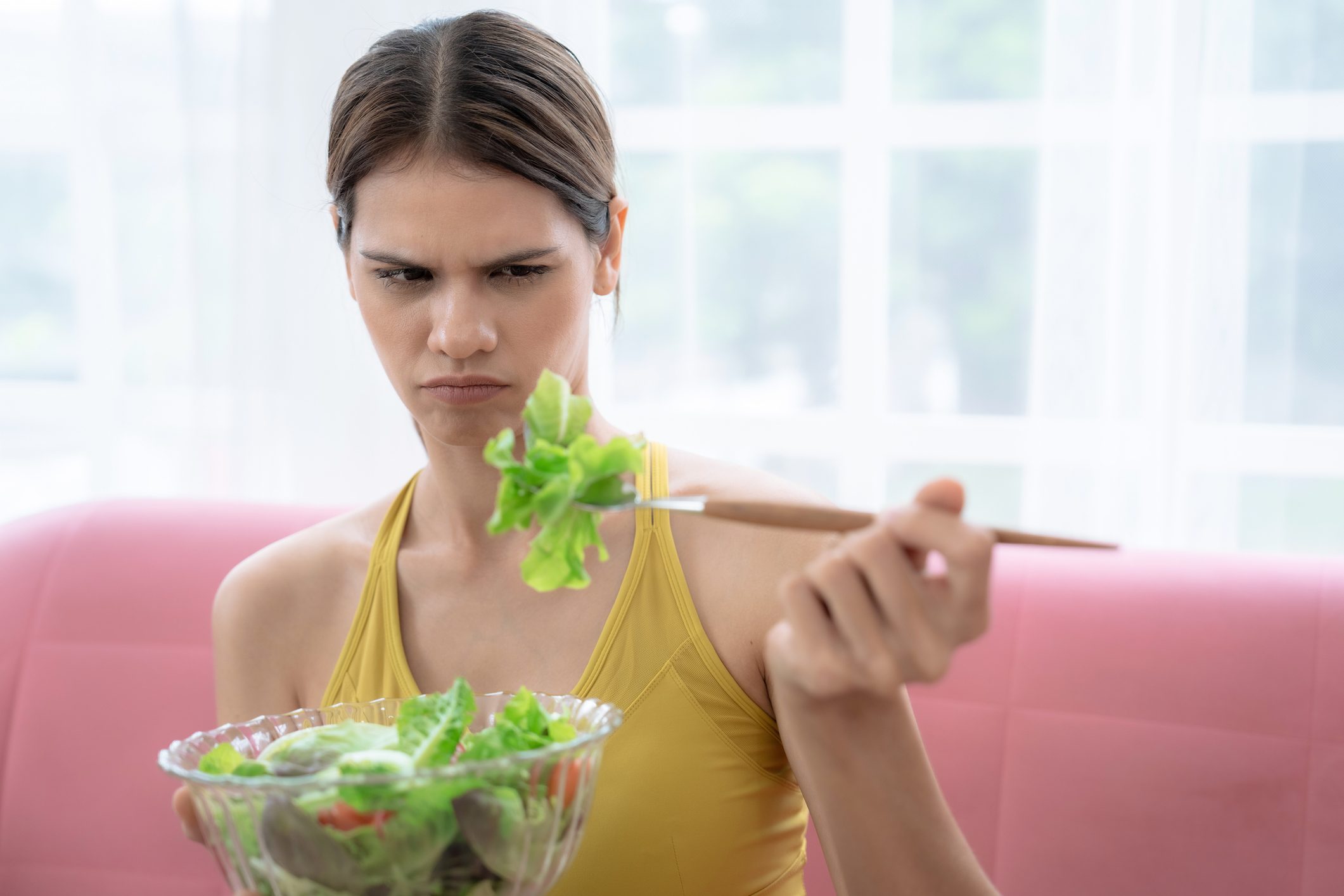 bambini e adulti non piacciono verdure