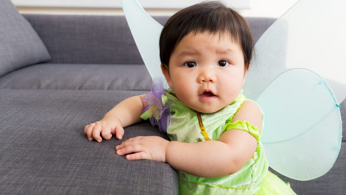 bimba vestita da trilly