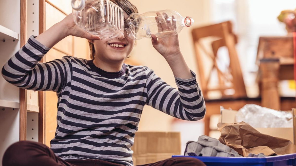 lavoretti riciclo bambini